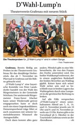 PNP, Ankündigung